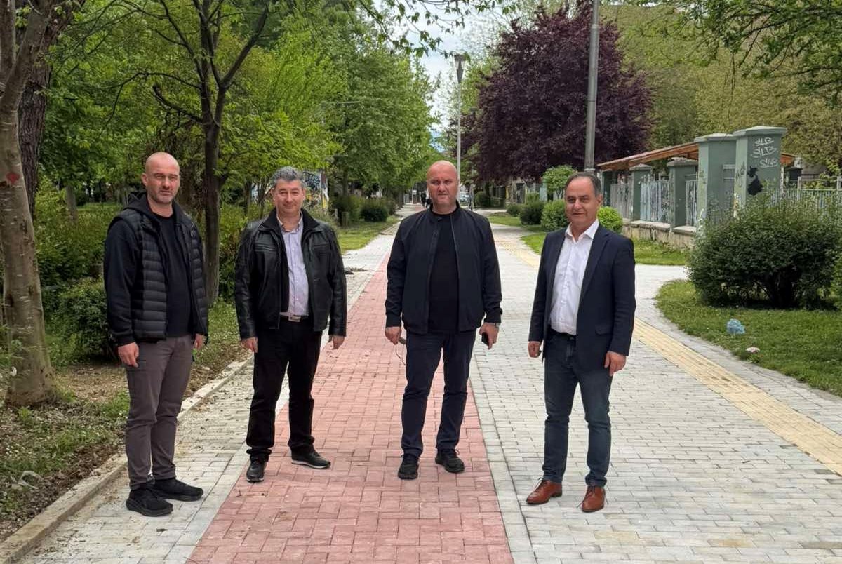 Ολοκληρώθηκε η ανακατασκευή κεντρικού πεζοδρόμου 